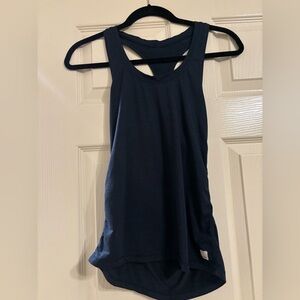 VUORI Navy Racerback Tank